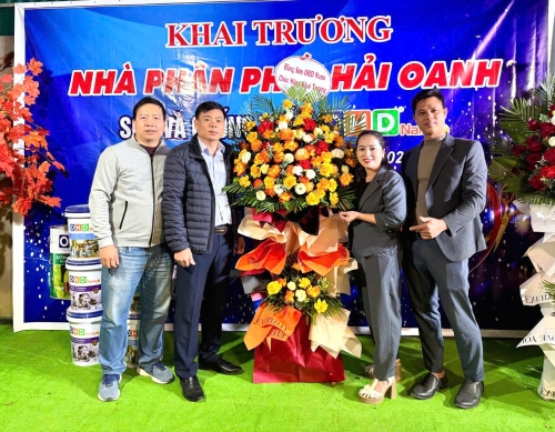 CHÚC MỪNG KHAI TRƯƠNG NHÀ PHÂN PHỐI HẢI OANH – THƯƠNG HIỆU SƠN OHD NANO